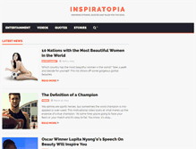 Tablet Screenshot of inspiratopia.com